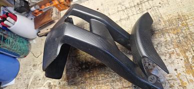 Multistrada 1200 Paraschizzi carbonio