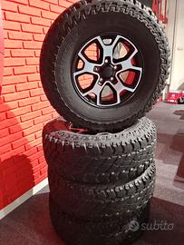 Cerchi in lega+Gomme per Jeep Rubicon