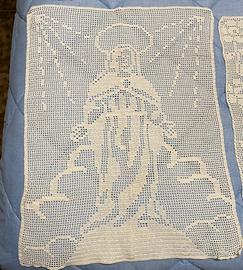 Uncinetto padre pio madonna etc