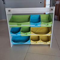 Mobiletto porta giochi