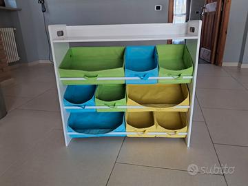 Mobiletto porta giochi