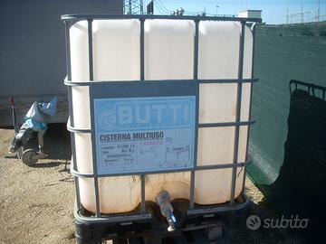 CISTERNA BUTTI PER ACQUA DA ESTERNO