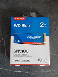 NUOVO SIGILLATO WD Blue SN5100 SSD 2 TB intern M.2