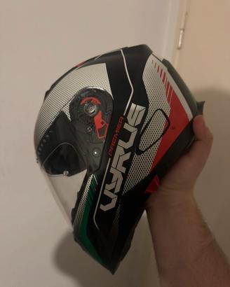 Premier helmet vyrus (grafica tricolore) taglia M