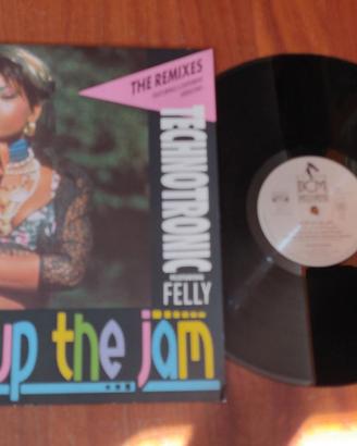 technotronic pump up the jam remix vinile