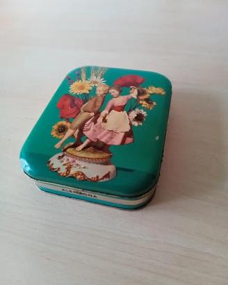 Scatola in latta caramelle Alemagna