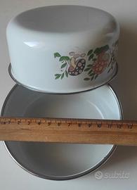  PENTOLE SMALTATE  AMBIENTE SHABBY 