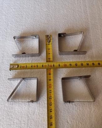 4 Clip per Tovaglia o Molle Fermatovaglia