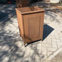 Vasiera in acciaio corten