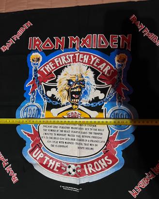 Bandiera iron maiden the first ten years 1990