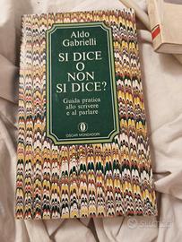 si dice o non si dice? libro di Aldo Gabrielli