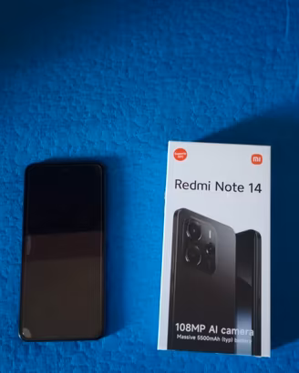 Xiaomi redmi note 14 4g 6 / 128 GB Nero 