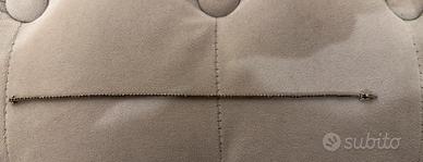 Tennis oro bianco e diamantini