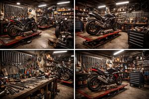 Attività riparazione moto/scooter