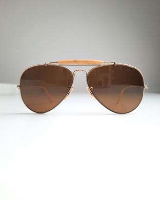 Occhiali Ray-Ban USA Outdoorsman anni '70 58mm B15