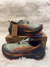 ASICS Trabuco Max 4 Trail Cold Moss/Nova Orange