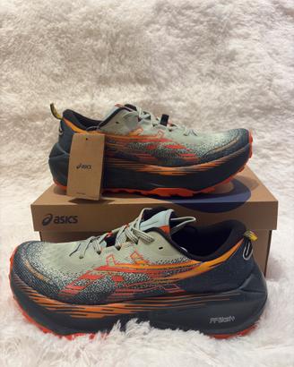 ASICS Trabuco Max 4 Trail Cold Moss/Nova Orange