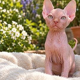 Sphynx cuccioli pedigree Anfi