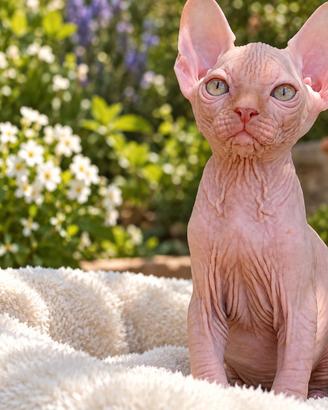 Sphynx cuccioli pedigree Anfi