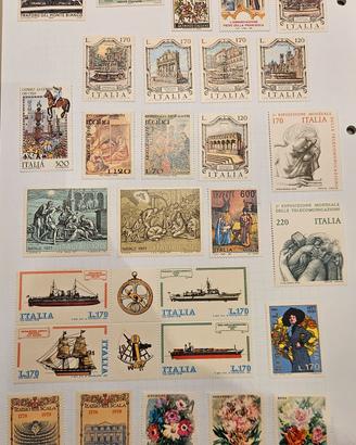 Francobolli italiani pre euro 