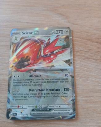 carta pokémon scizorex 
