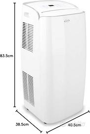 condizionatore portatile Milo PLUS 13000 btu/h
