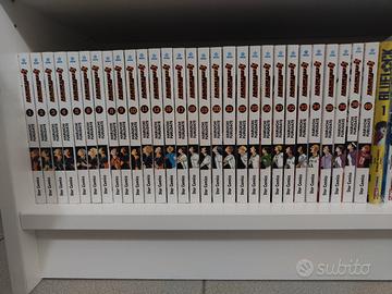 Manga Haikyuu! Volumi vari