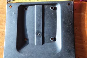 Portatarga  moto quadrato Utah