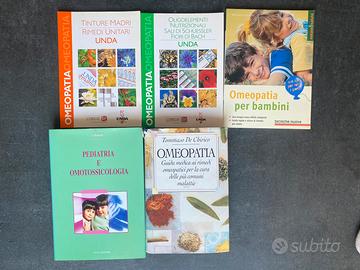 Lotto libri omeopatia vendibili anche singolarment