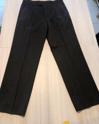 Pantaloni eleganti uomo Titanus color marrone