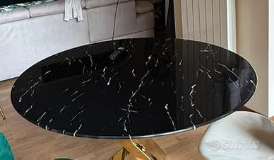 Piano Tavolo Noel Deghi Vetro 120cm