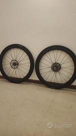 Fulcrum Wind 42 cerchi carbonio bici disco