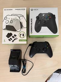 Joystick Xbox + Base di ricarica x2 Joystick