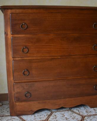 Cassettiera in legno