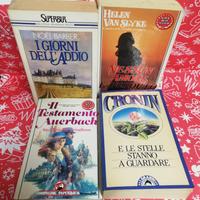 set 4 romanzi vintage anni 2000