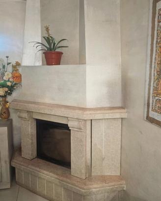 Camino termico per 100 mq con rivestimento i