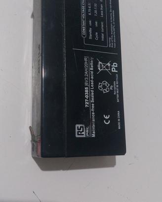 Batteria ricaricabile allarmi
