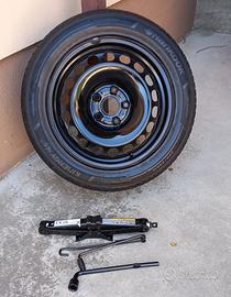 ruota di scorta 205/55r16 vw golf 8 7 audi a3 seat