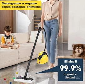 Pulitore a Vapore - con 21 Accessori, Vaporella Pu