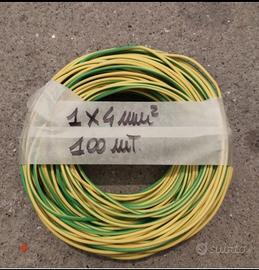 Cavo 1x4mm² giallo/verde