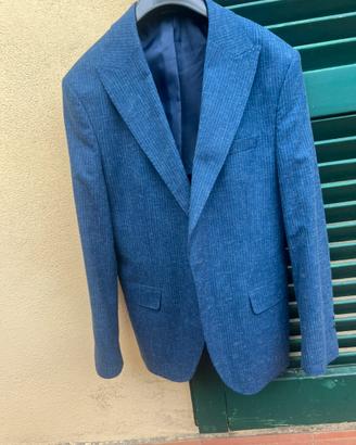 Completo Uomo Barbuti Sartoriale Blu- Tg 48