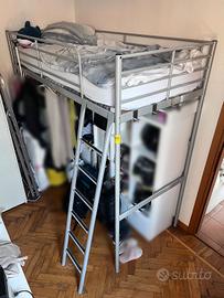 Letto a soppalco 1 piazza