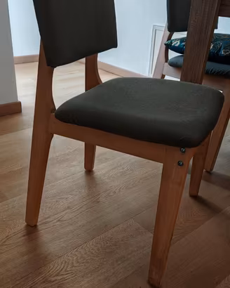4 SEDIE NUOVE IN LEGNO
