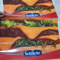 2 tovagliette plastificate sottilette