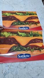 2 tovagliette plastificate sottilette