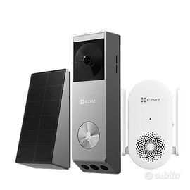 Video Citofono EzViz Solare Nuovo Boxato CSCP3 Pro