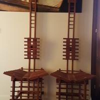 Anacleto Spazzapan SEDIE TEAK di DESIGN Vintage