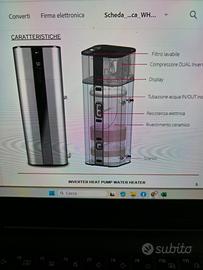 Acs 200lt pompa di calore 