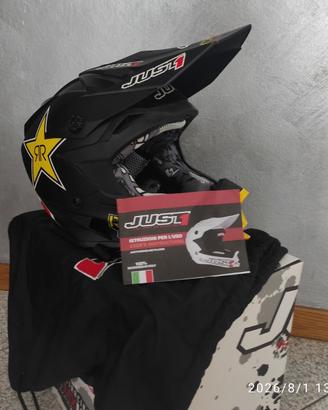 Casco motocross just1