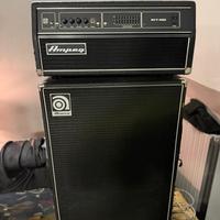 Testata Ampeg SVT-450H e Cassa Ampeg SVT-610HLF